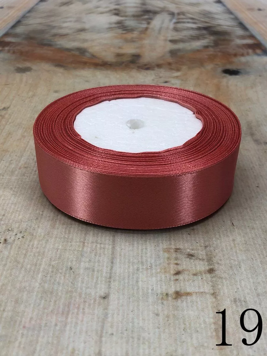 Лента атлас LUK25mm*25y  Интернет-магазин Feron Flower 