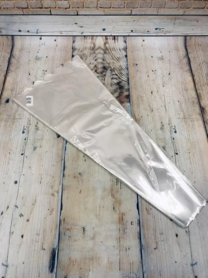 Конус 40Х80 прозр. 100 шт.  Интернет-магазин Feron Flower 